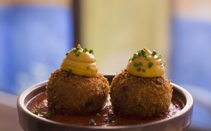 Masala73 Curry Bar, street food indio del autobús a la mesa